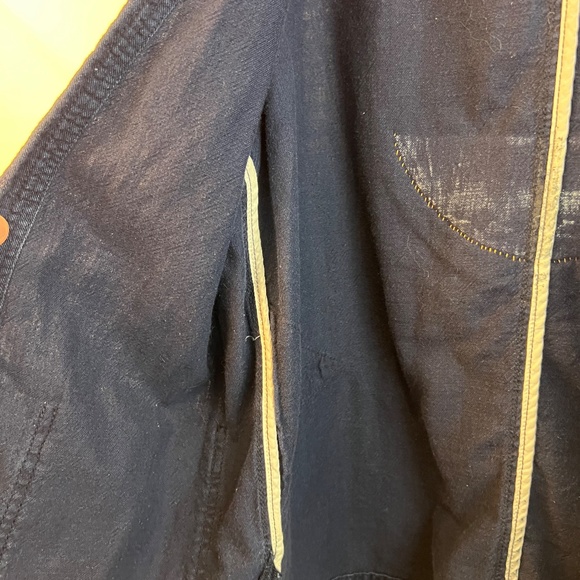 Free City - Dark Denim - Kimono - Texas Tokyo Moon - Safety Pins - RARE - Medium - Picture 6 of 9